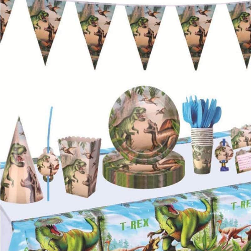 Set de fête Dinos, 89 pcs.