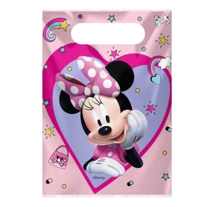 Sacs de fête Minnie Mouse, 6 pcs.