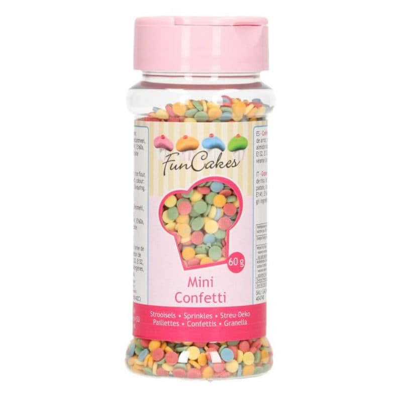 Funcakes Zuckerstreusel Konfetti Mix, 60 g