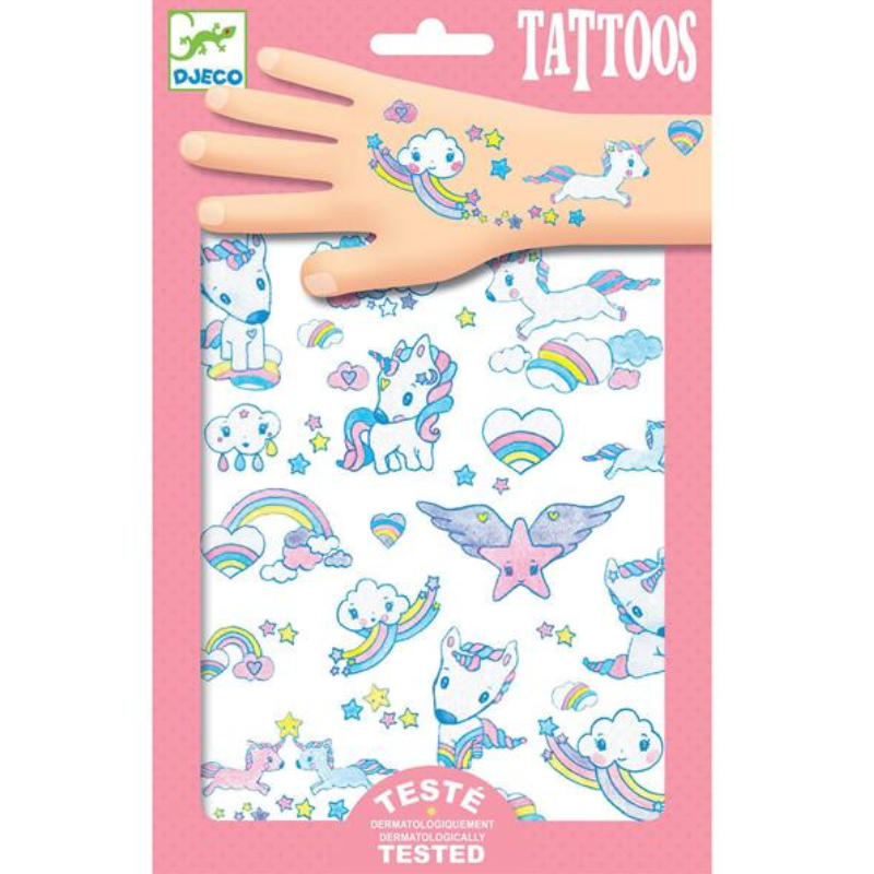 Djeco Tattoos Einhorn