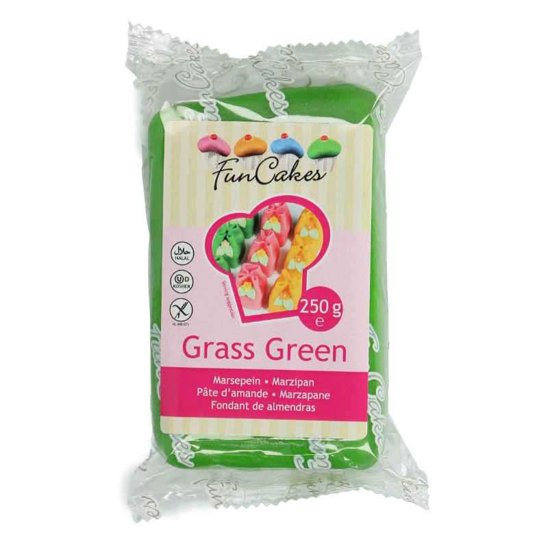 Funcakes Marzipan Grün, 250 g