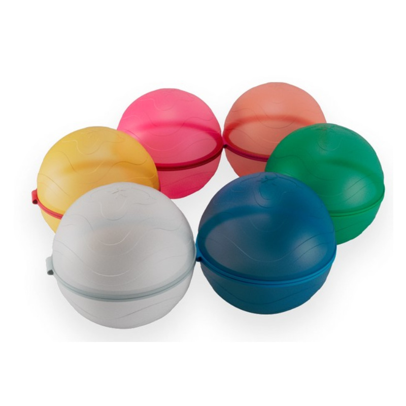 Bombes à eau en silicone réutilisables, 6 pcs.