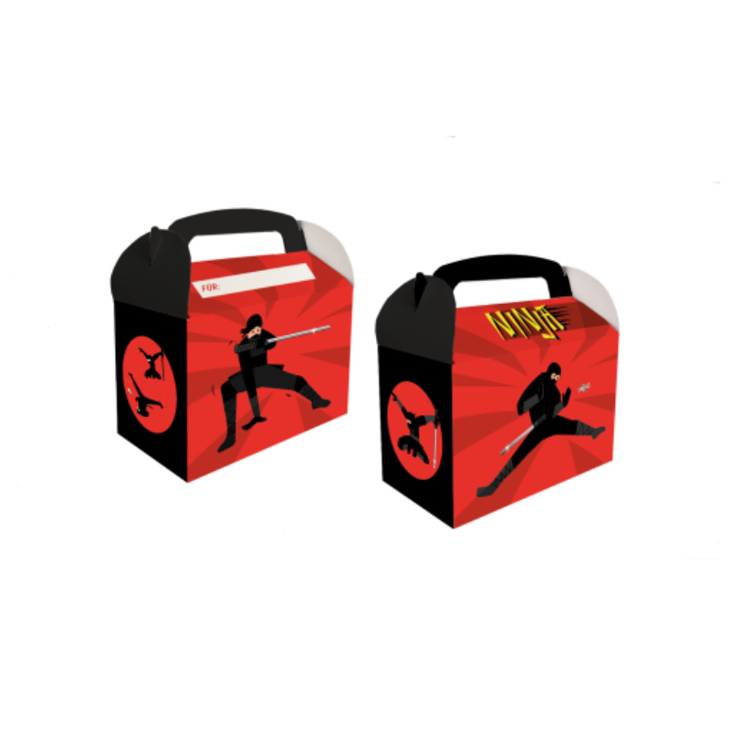 Boîte cadeau Fête Ninja, 8 pcs.