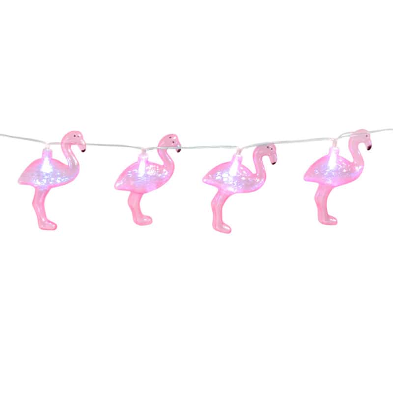 Guirlande lumineuse flamant rose