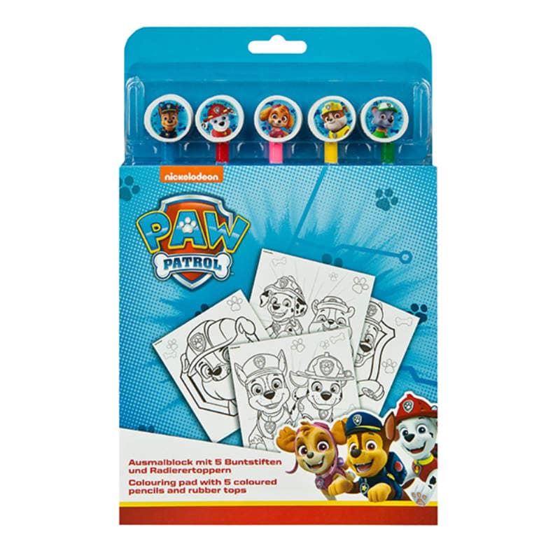 Ausmalblock Paw Patrol