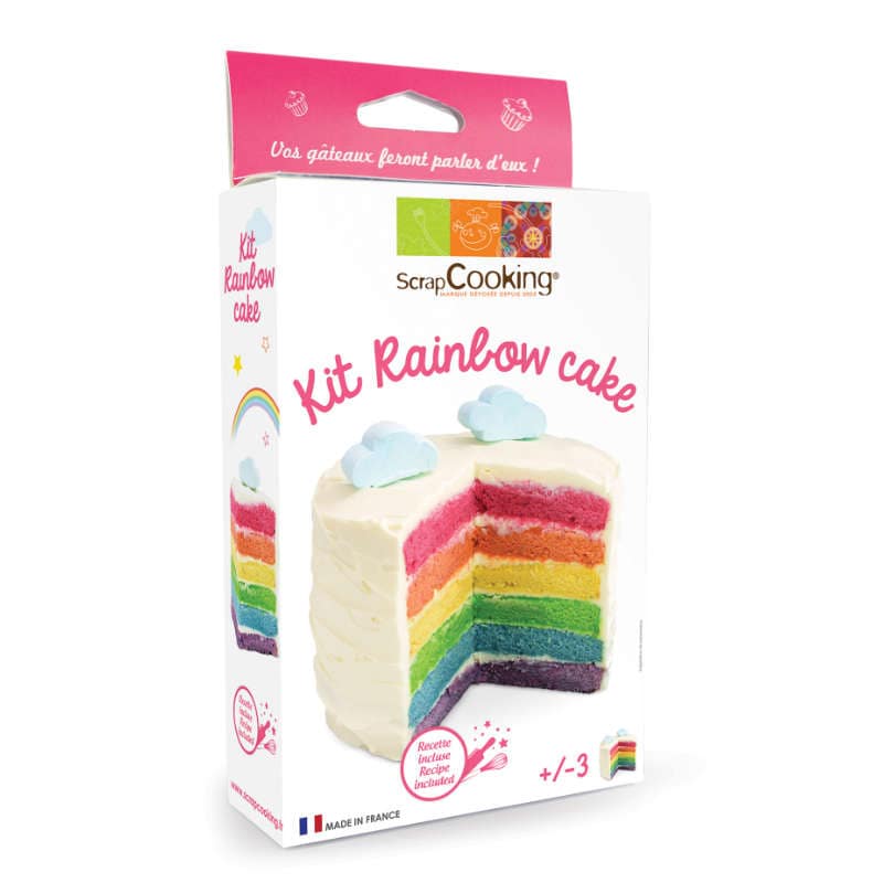 Regenbogentorte Kit