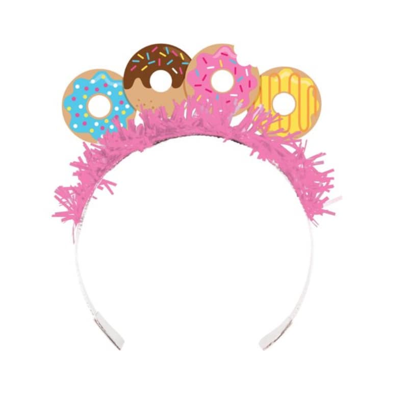 Bandeau de cheveux Donut Party, 8 pcs.