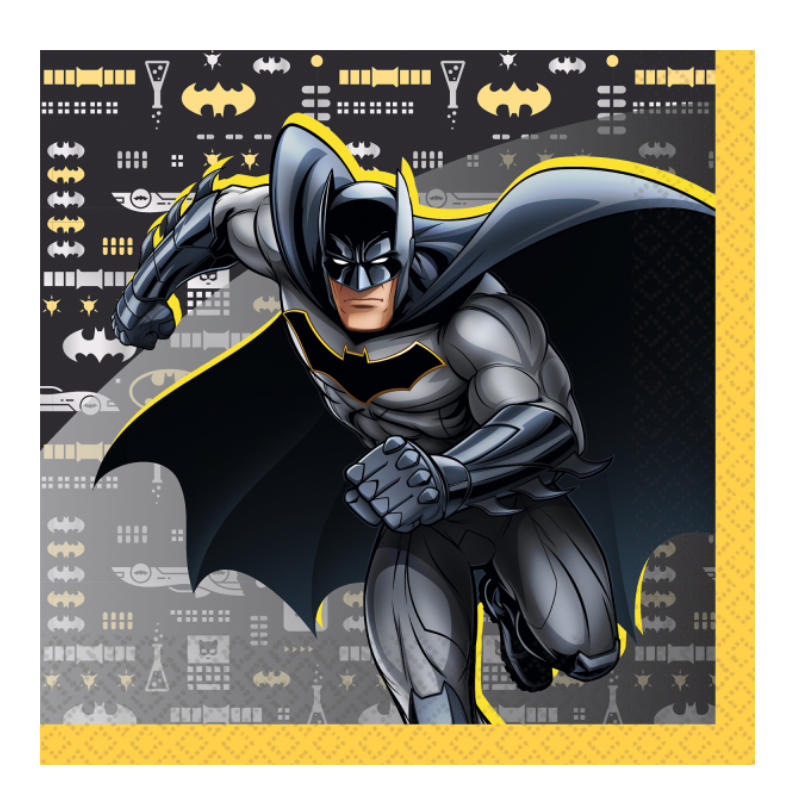 Serviettes Batman, 16 pcs.