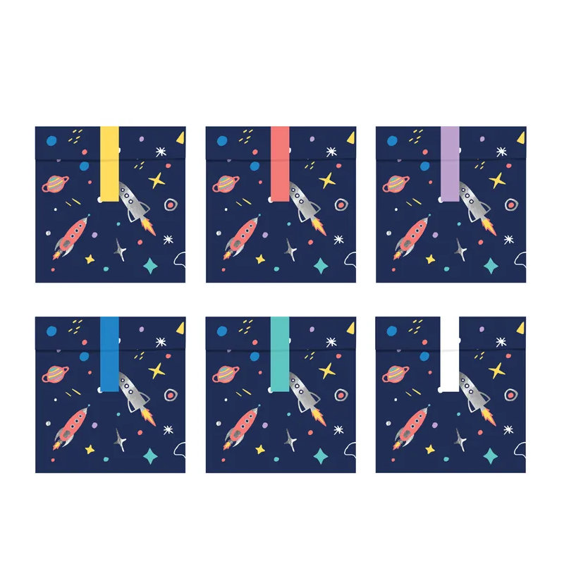 Sacs de fête Espace, 6 pcs