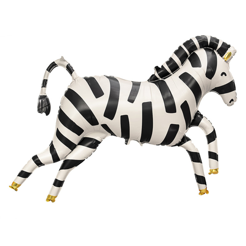 Folienballon Zebra