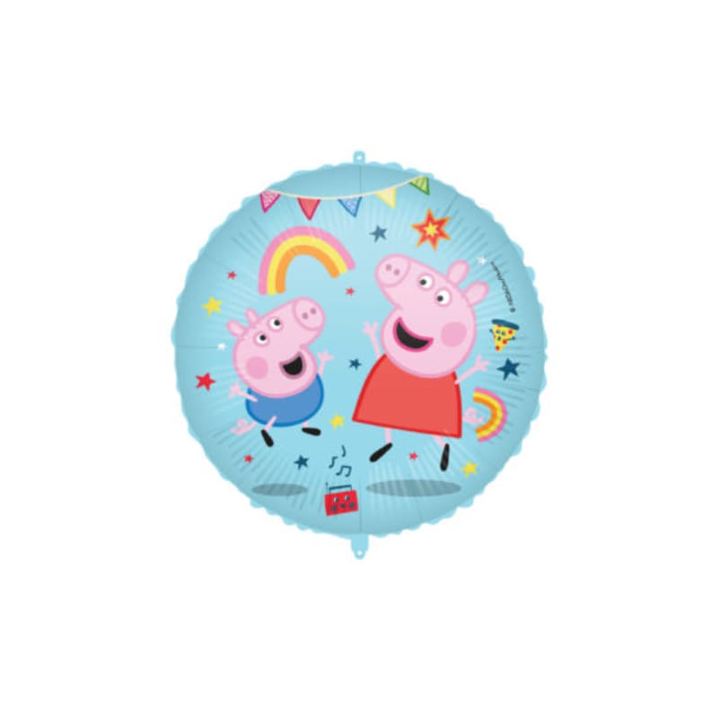 Folienballon rund Peppa Pig