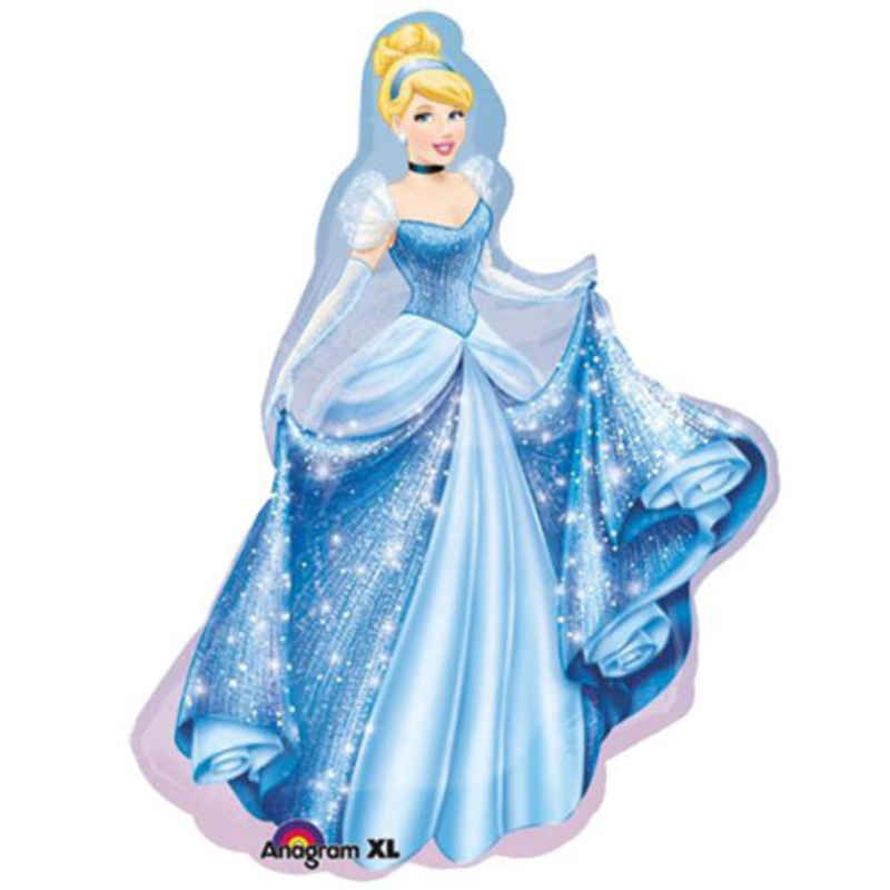 Folienballon Cinderella Figur