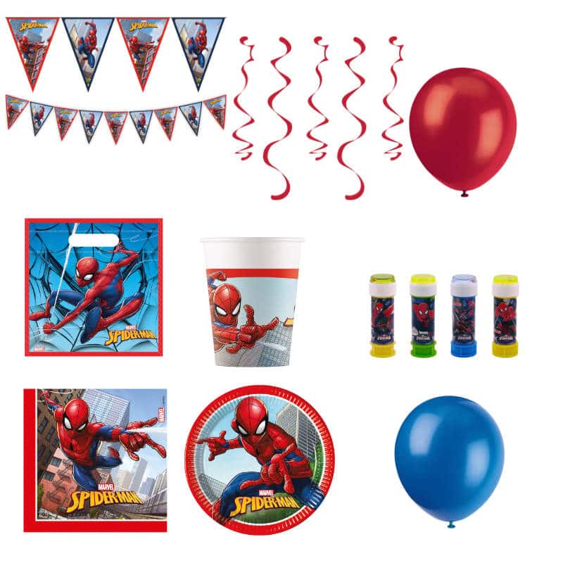 Set de fête Spiderman, 75 pcs.