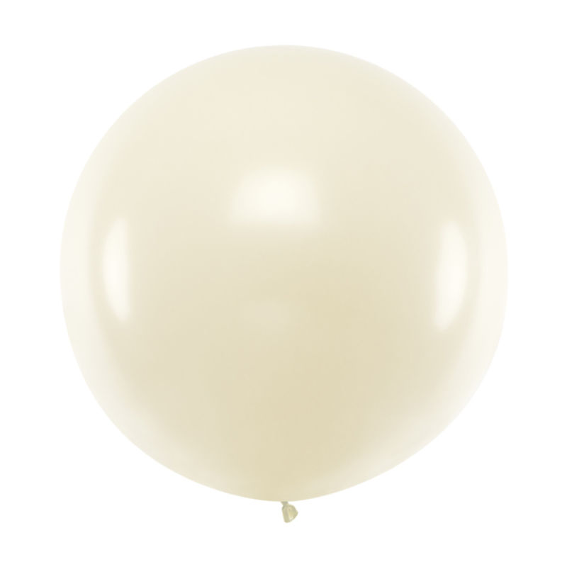 Luftballon Metallic Perlmut, 1 m