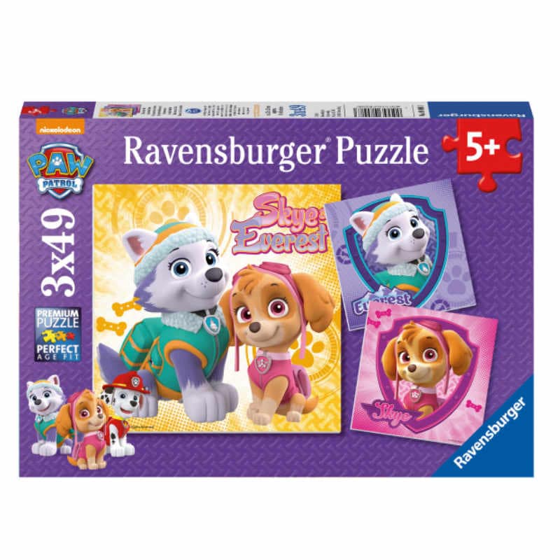 Puzzle Paw Patrol  3x49tlg.