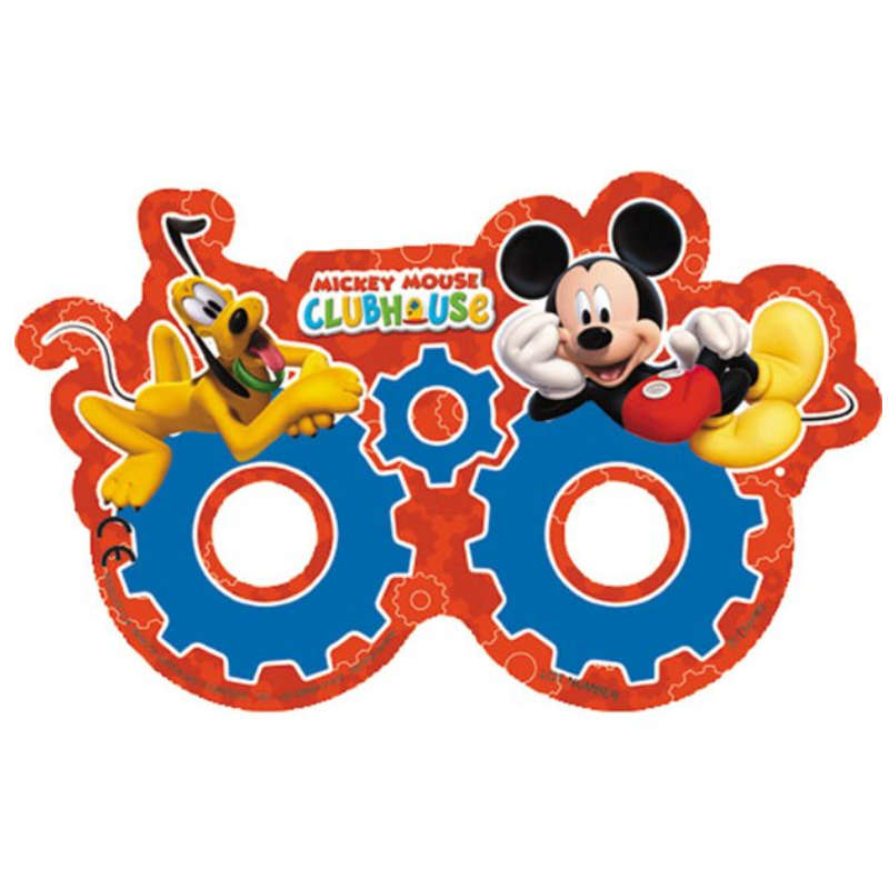 Papiermasken Mickey Maus, 6 Stk