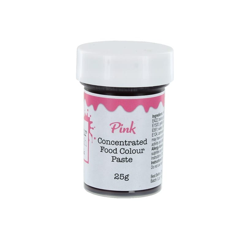 Pâte alimentaire Colour Splash Pink, 25g