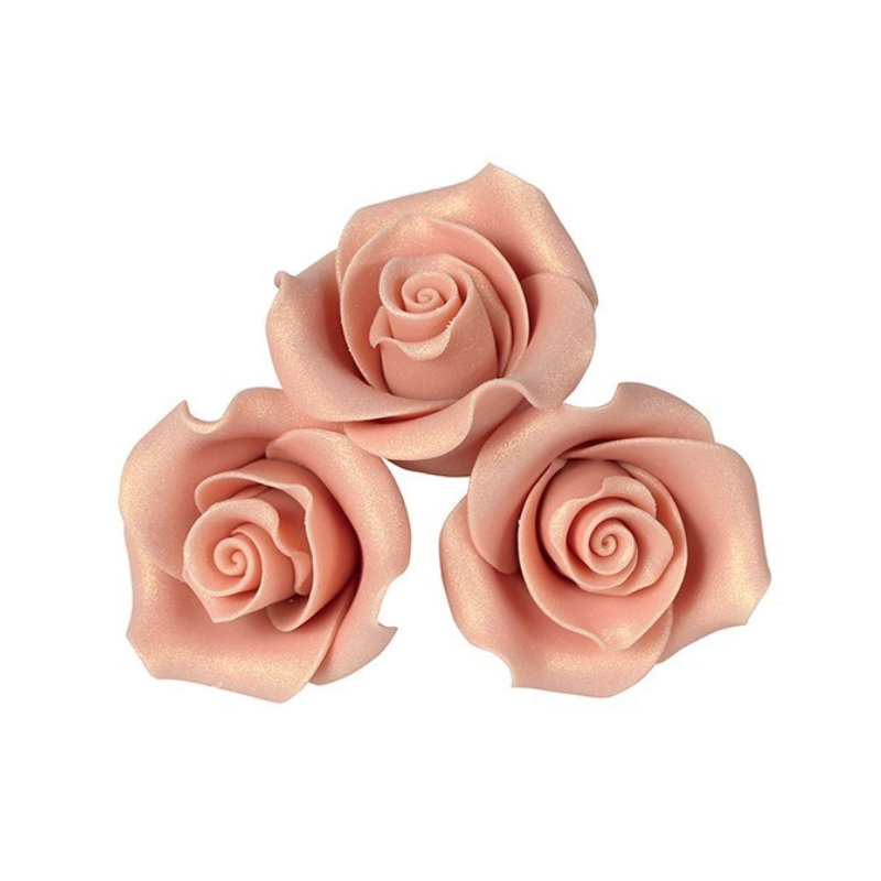 Zuckerrose Rose Gold, 20 Stk.