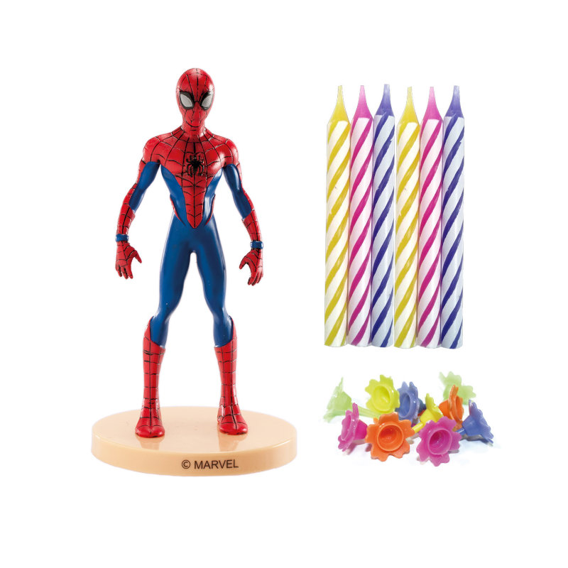 Kit de décoration pour gâteau Spiderman