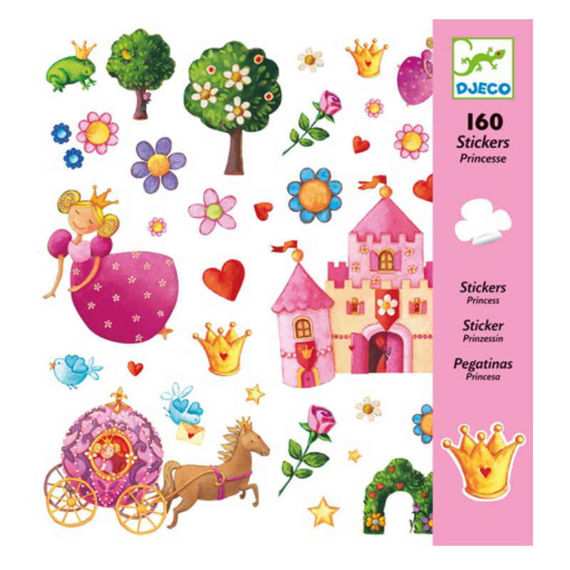 Djeco Sticker Prinzessin