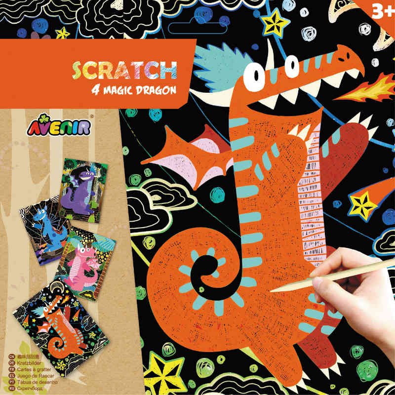 Scratch magischer Drache