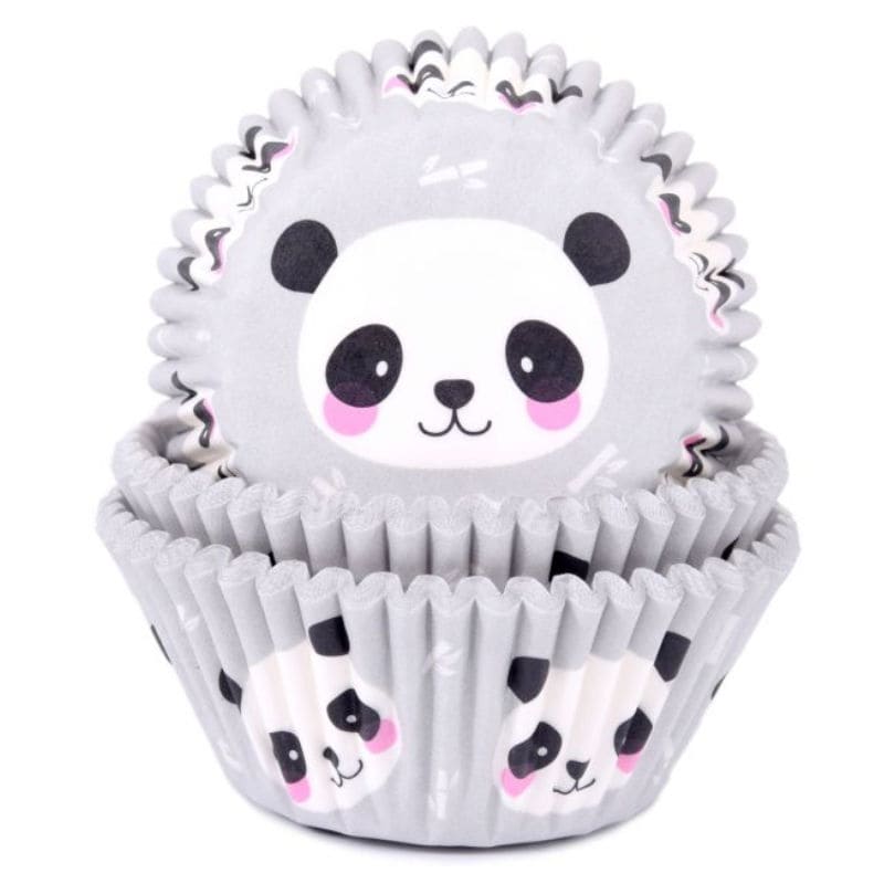 Muffinförmchen Panda, 50 Stk.