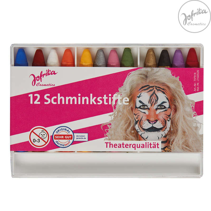 Jofrika Schminkstifte-Set, 12 tlg.