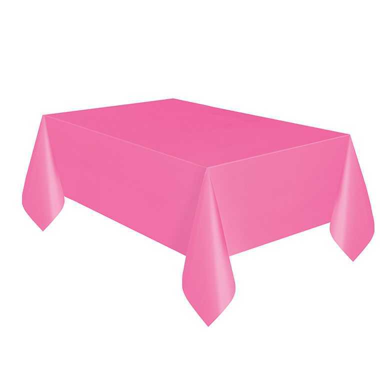 Tischdecke pink, 1 Stk.