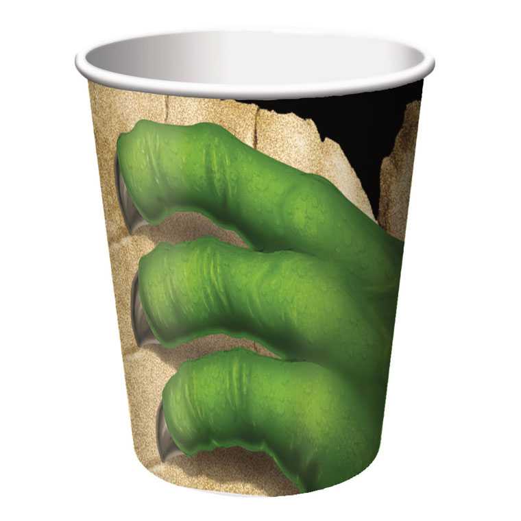 Becher Dinosaurier Alarm, 8 Stk.