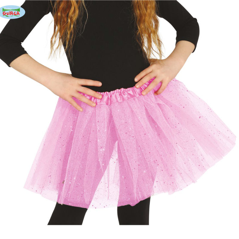 Tutu Glitter Rosa