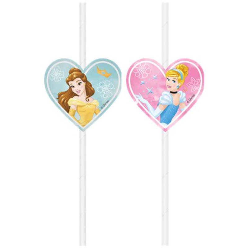 Trinkhalme Disney Prinzessin, 4 Stk.