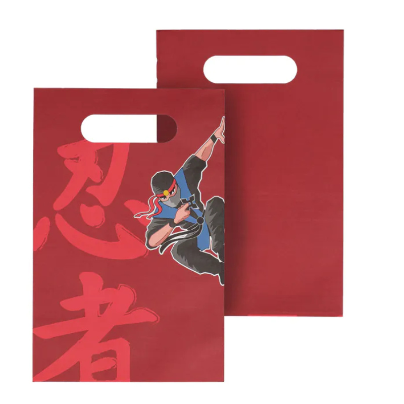 Sacs de fête Ninja, 10 pcs.