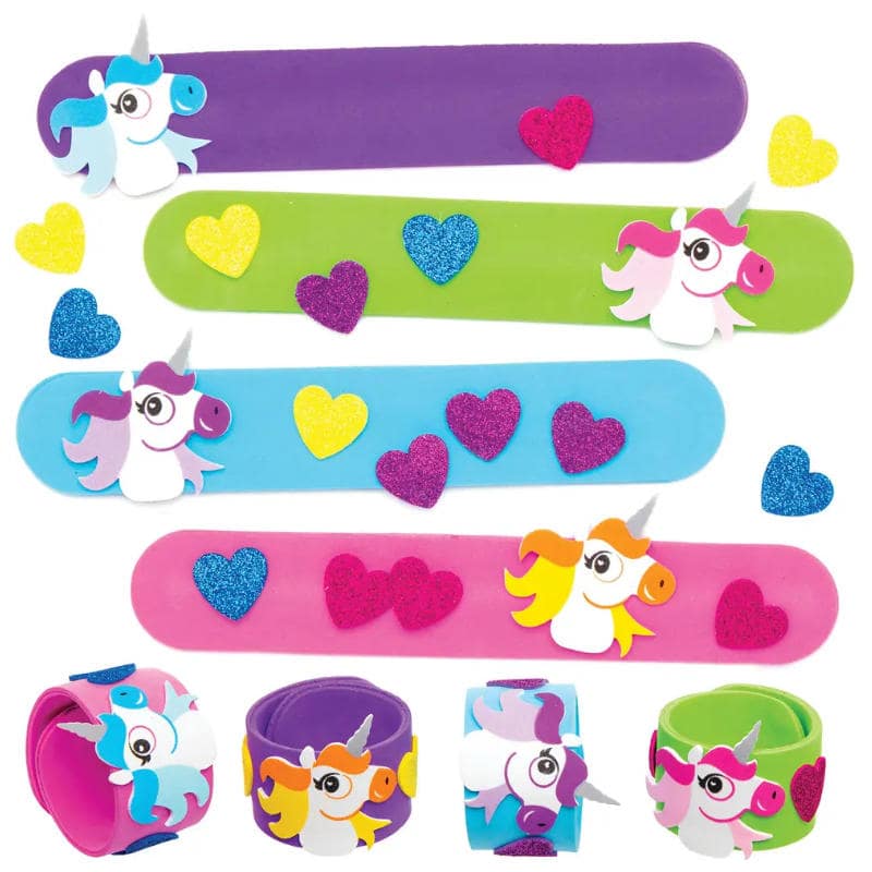 Slap Snap Band Licorne, 4 pcs.