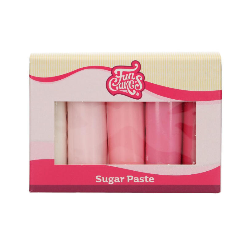 Funcakes Fondant Multipack Pink