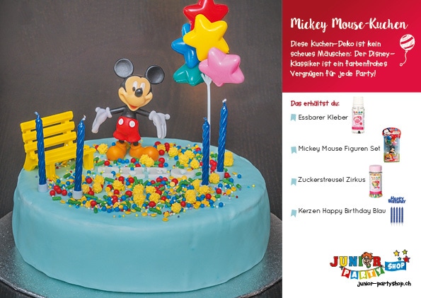 Anleitung Kuchen Mickey Maus