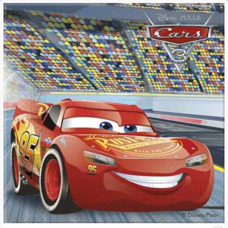 Servietten Cars 3, 20 Stk.