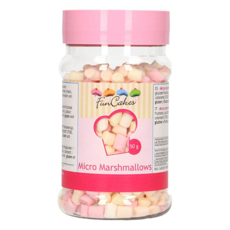 Funcakes Mini-Marshmallows bunt, 50 g