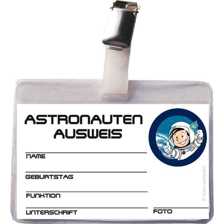 Ausweis Astronaut, 1 Stk.