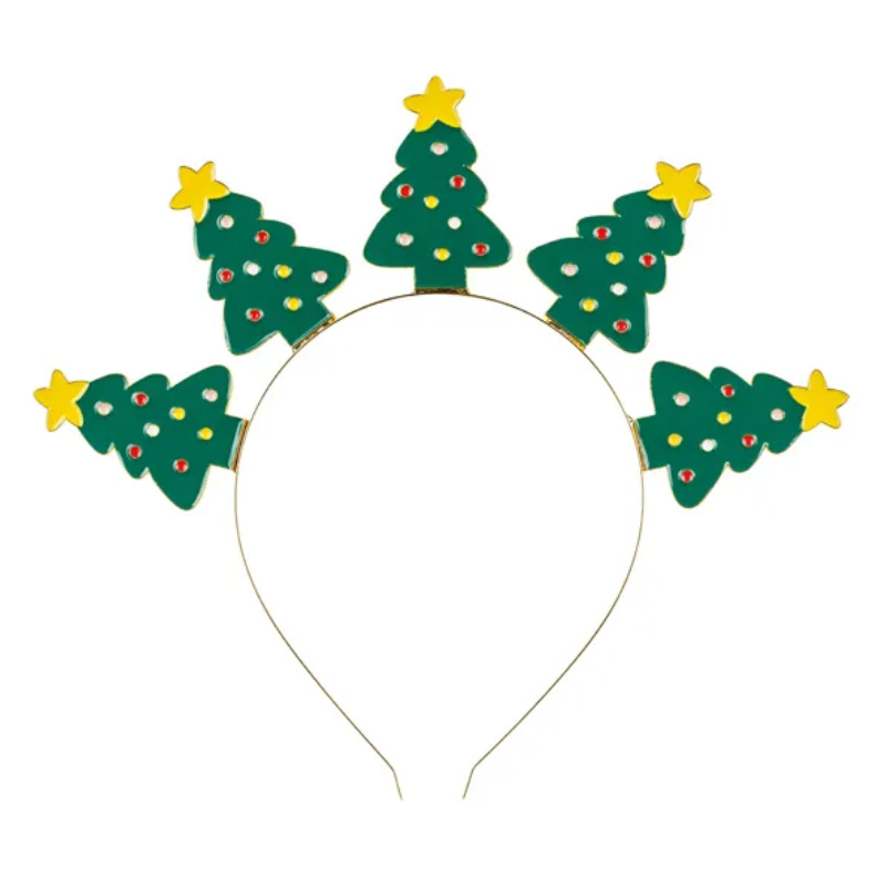 Bandeau de cheveux Arbres de Noël