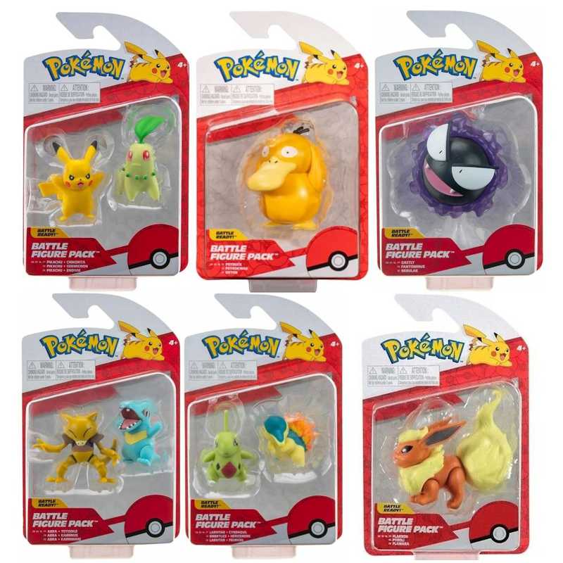 Battle Figuren Pokémon, assort.