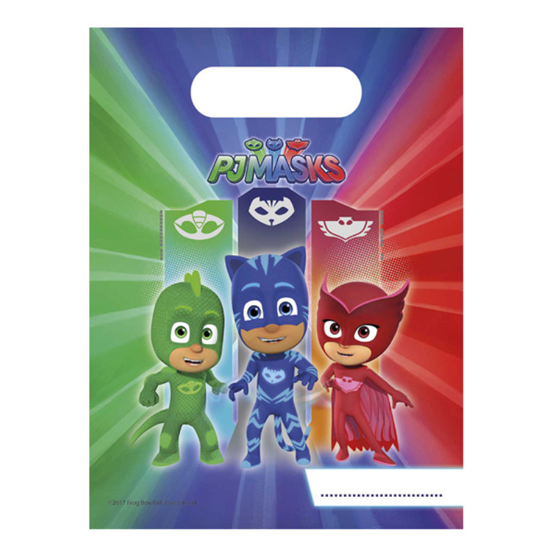 Partytüten PJ Masks, 6 Stk.