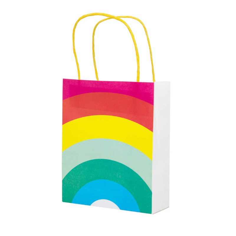 Sacs de fête Arc-en-ciel, 8 pcs.