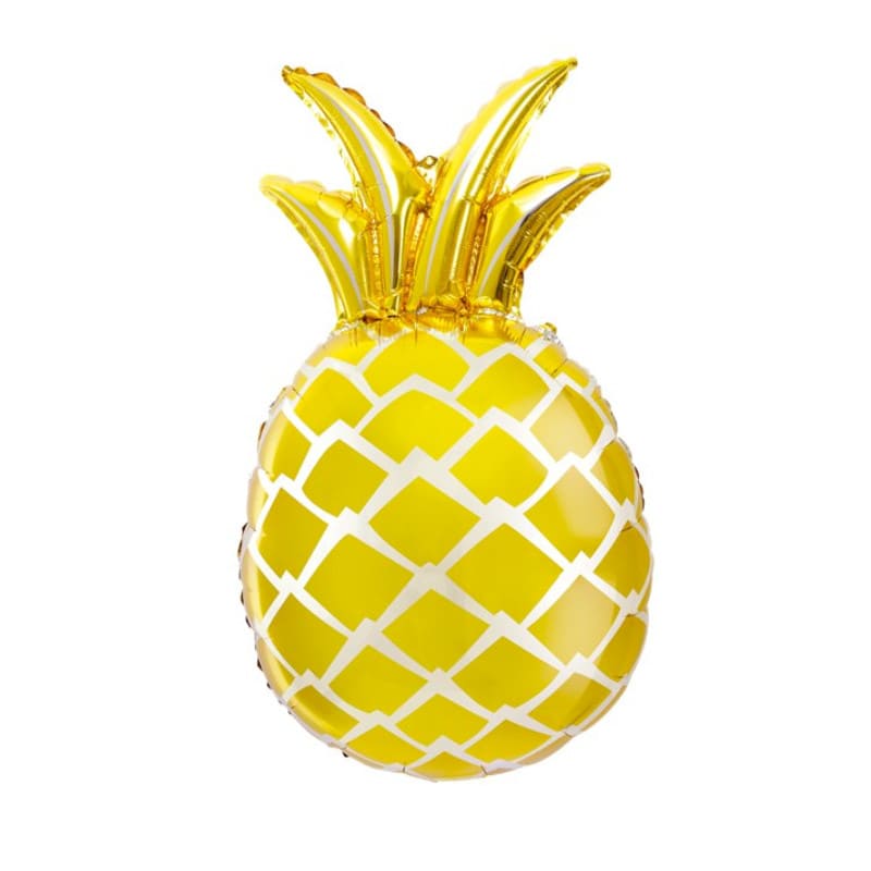 Folienballon Ananas, 1 Stk.