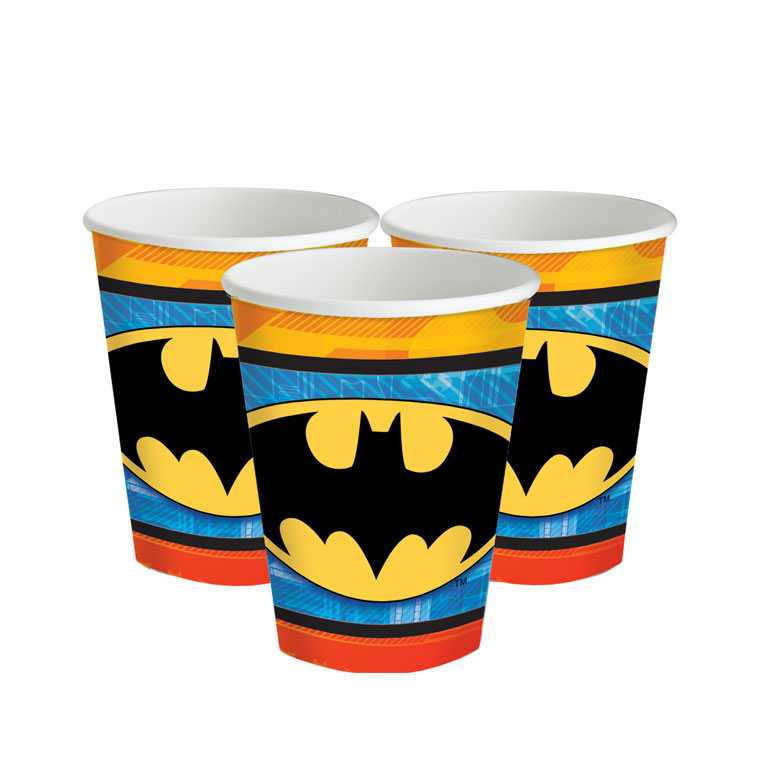 Becher Batman, 8 Stk