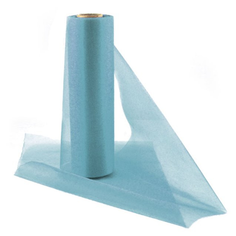 Organza-Rolle blau, 25m