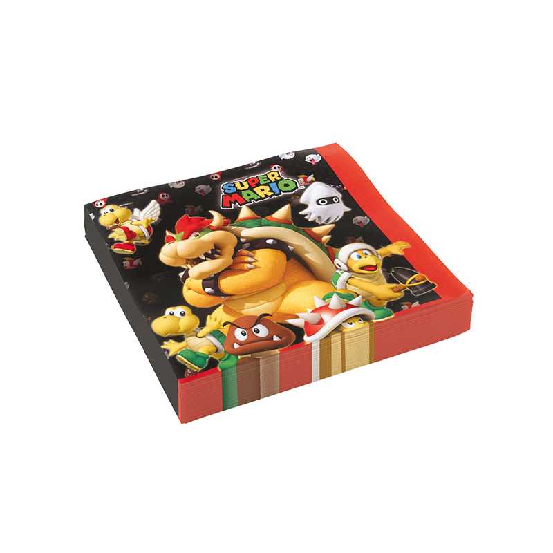 Servietten Super Mario Bros., 20 Stk.