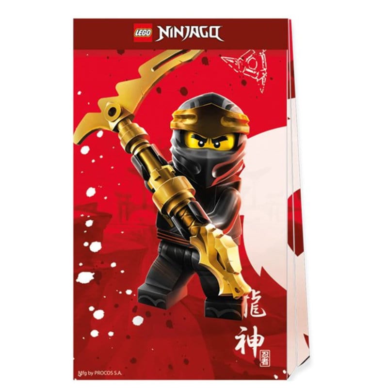 Partytüte Ninjago, 4 Stk.