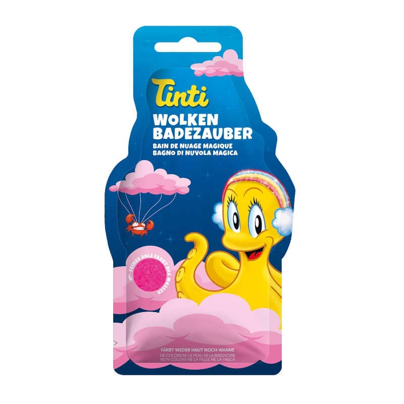 Tinti Wolken Badezauber pink