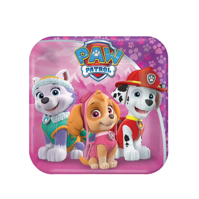 Teller klein Paw Patrol Girls, 8 Stk.