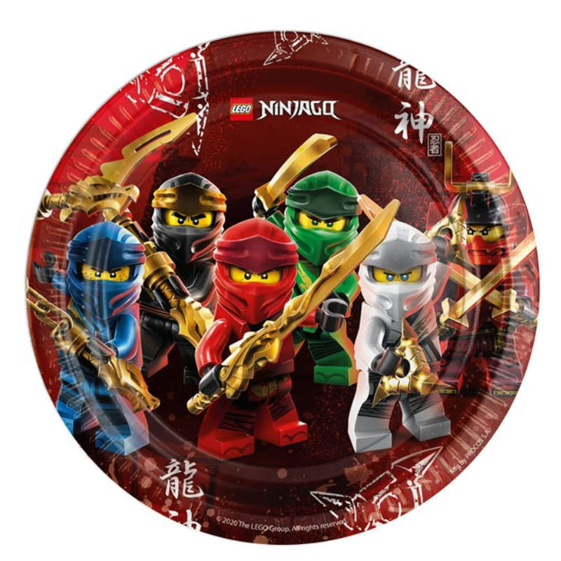 Teller Ninjago, 8 Stk.